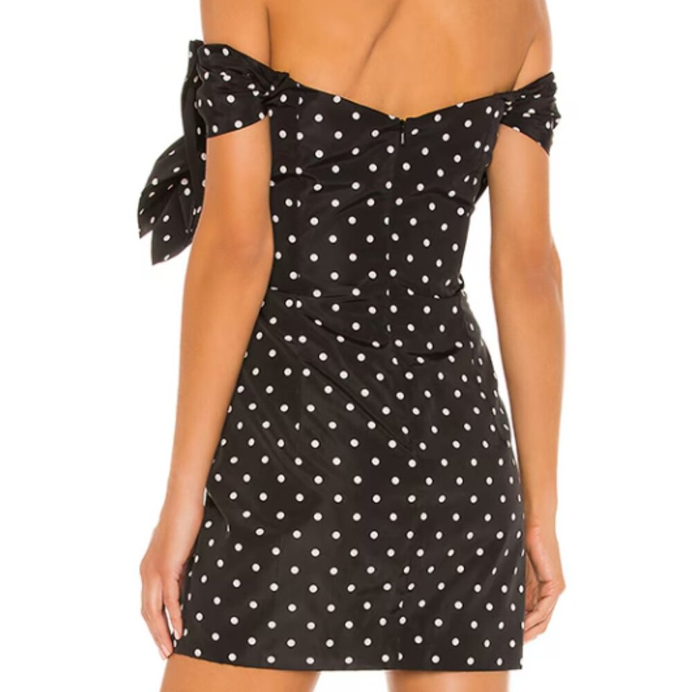 NWT Bardot Spot Bow Dress - Picture 2 of 4